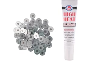 Brock Set 100 Pc Roll Gasoline Petrol Engine Motor Heat Tabs & Auto Sealant Adhesive Solid Overheated Cylinder Head Visual Ac