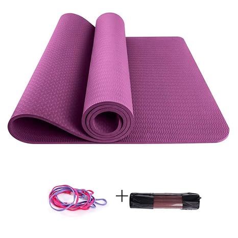 Esterilla Yoga Colchoneta de yoga gruesa monocromática de 6 ...