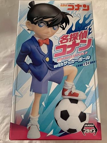 Amazon 名探偵コナン プレミアムフィギュアwithサッカーボール 江戸川コナン フィギュア ドール 通販