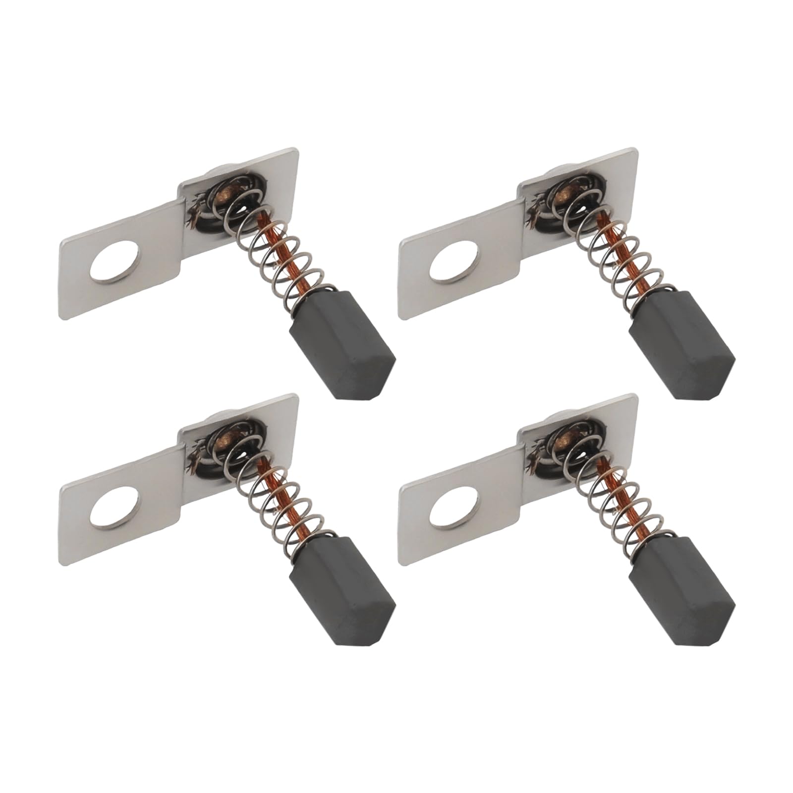 YINETTECH 2 Pairs Carbon Brush Set Nail Drill Carbon Brush 2.4x2.4x4mm Replacement Part PKE-650A Compatible with UG12 SUG12 UG14 DM12 Nail Drill Machine