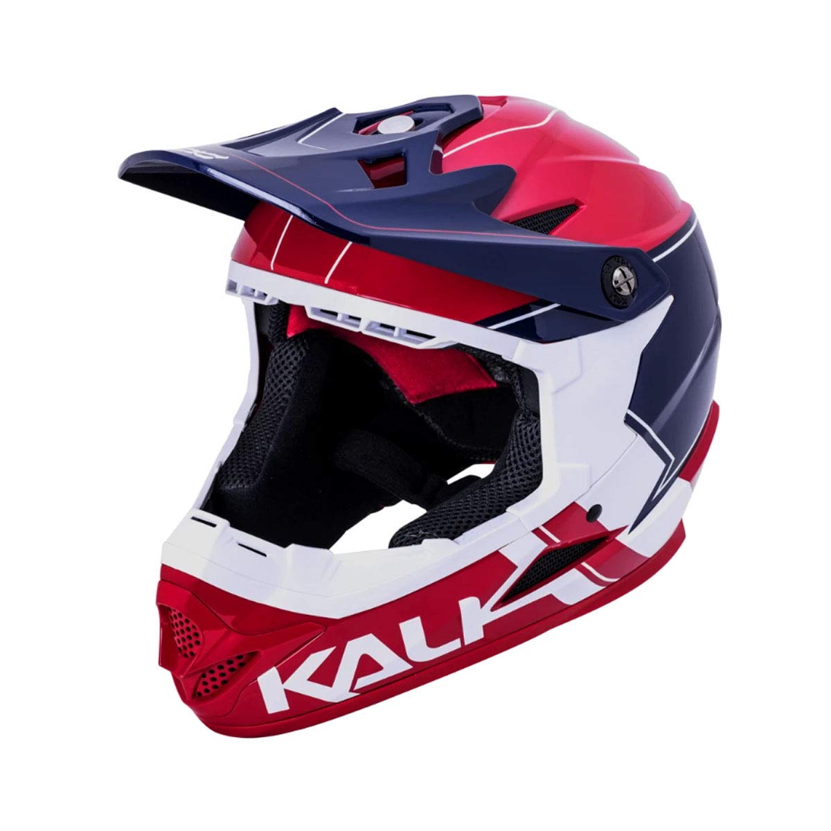 Kali Protectives Zoka Full-Face Helmet Switchback GLS Red/White/Blue, M