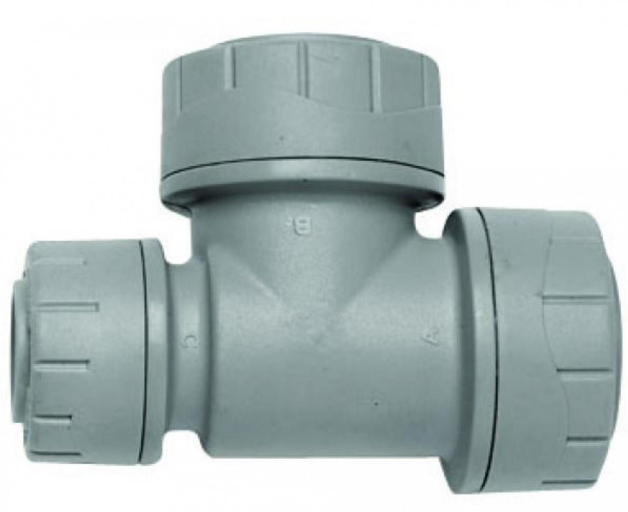 Polyplumb 28mm x 22mm x 28mm Reducing Tee- PB1428