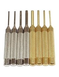 HTS 102 F6 8 Pc Latón y acero Pin Punzones (
