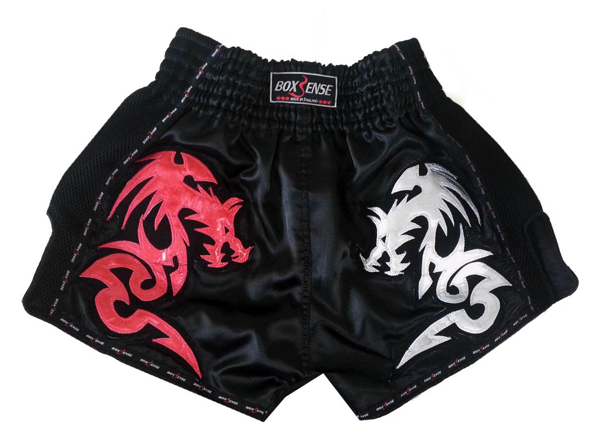 Boxsense Muay Thai Retro Boxeo Tailandes Pantalones BXSRTO-005 Boxsense Muay Thai Retro Boxeo Tailandes Pantalones BXSRTO-005