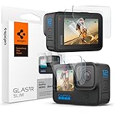 Spigen Tempered Glass Screen Protector designed for GoPro Hero 12 / GoPro Hero 11 / GoPro Hero 10 / GoPro Hero 9 - Multi Pack