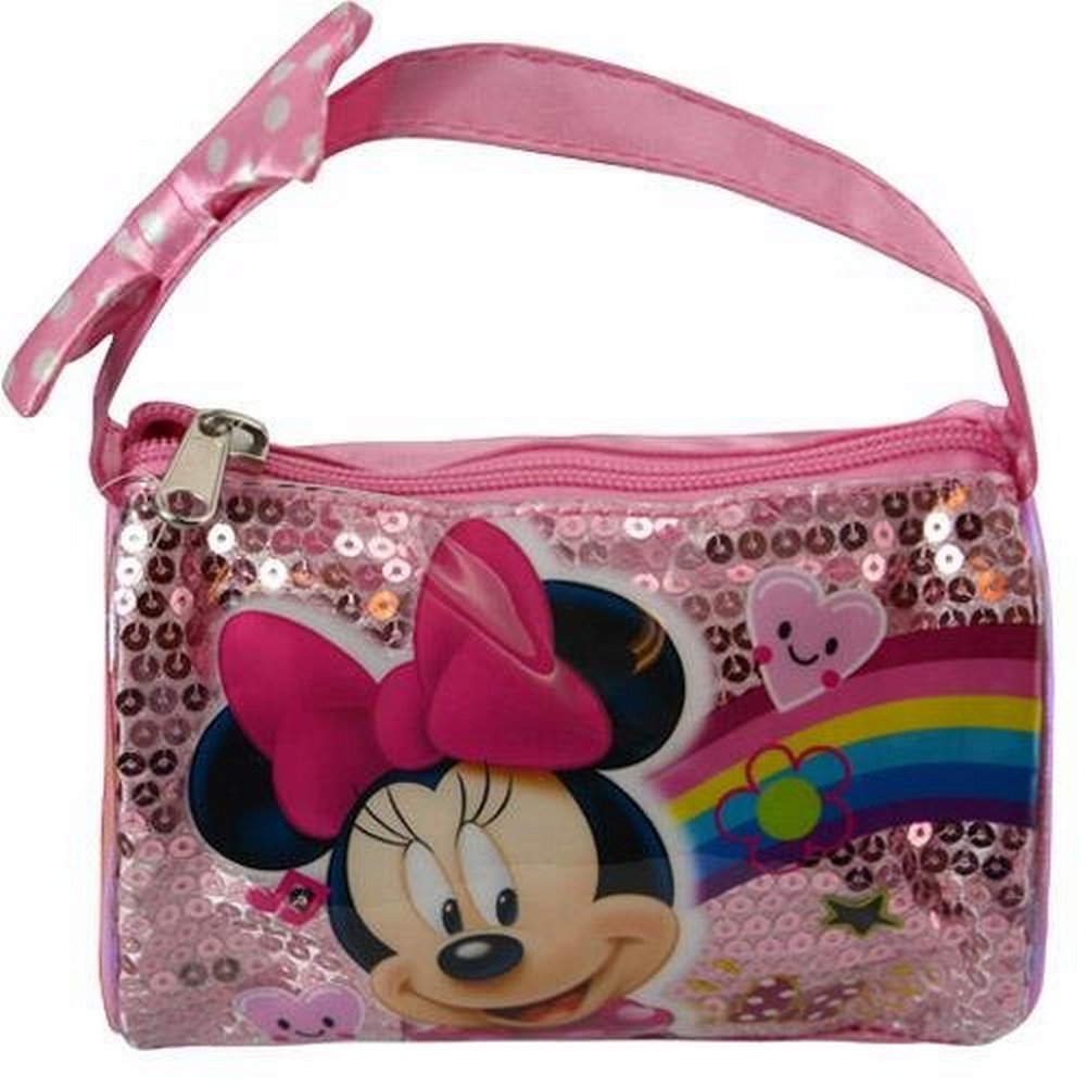 Buy Disney Minnie Mouse Girls Sequins Mini Purse OR Handbag Online at