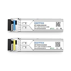 1.25G SFP 1000BASE-BX-D BIDI WDM Transceiver, 40KM