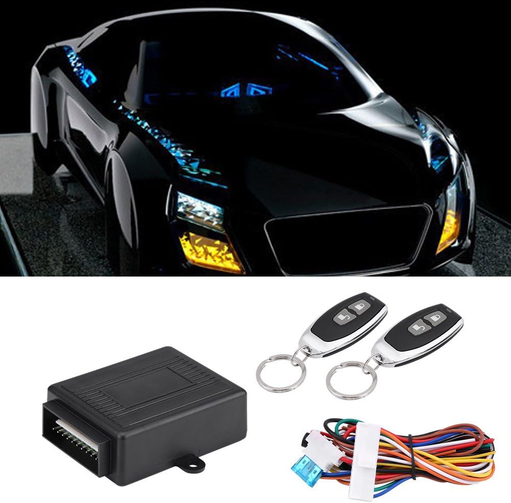 Car Central Lock,Universal Car Door Lock Keyless Entry System Central Locking Remote Control Kit - Image 4