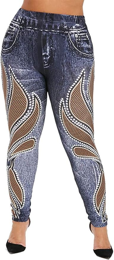 Fake jeans sweatpants Clearance