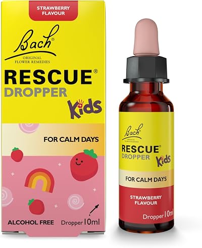 RESCUE Kids Dropper Strawberry 10ml Comfort & Reassurance Vegan Formula