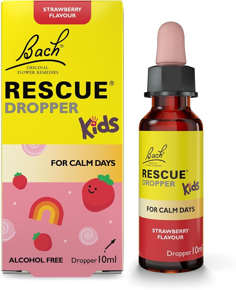 RESCUE Kids Dropper Strawberry 10ml Comfort & Reassurance Vegan Formula