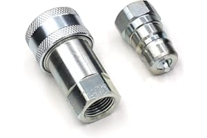 Hydraulic Quick Disconnect Coupler 3/8" NPT,CEKER ISO 7241-A Tractor Couplers Hydraulic Coupling