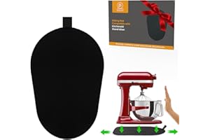 PQPO Mixer Sliding Mat for Kitchenaid 6/7/8 Quart Stand Mixer, Slider Mat Compatible with 5-8 Qt Kitchenaid Mixer Accessories