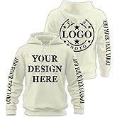 Custom Hoodie - Custom Hoodies Personalized Hoodies For Men Add Personalized Text Logo Photo Image - Front&Back Design