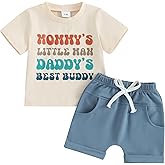 Toddler Baby Boy Summer Outfit Short Sleeve T Shirt Top Casual Shorts Set Infant Newborn Clothes 6 12 18 24 Month 2T