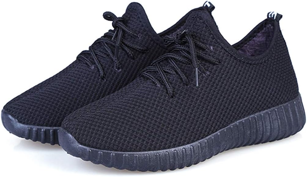 Classic Stretch Knitted Mesh Women Sports Shoes Laceup Breathable Soft