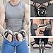BHIVES Ventilated Workout Weight Lifting Gloves with Built-in Wrist Wraps Full Palm Protection & Extra Grip Support for Pull Ups, Cross Training, Fitness, WODs&Powerlifting Suits Men&Women (Black, M)