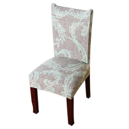 Jiuhong Stretch Removable Washable Short Dining Chair Protector Cover Slipcover Style 32 1 Pack