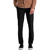 J.M. Haggar Mens 4 Way Stretch Slim Fit Flat Front Dress Pant
