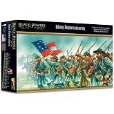 Warlord Games Black Powder American Civil War: Infantry Regiment Advancing Figures 1:56 Military Table Top Wargaming Plastic Model Kit 302414005