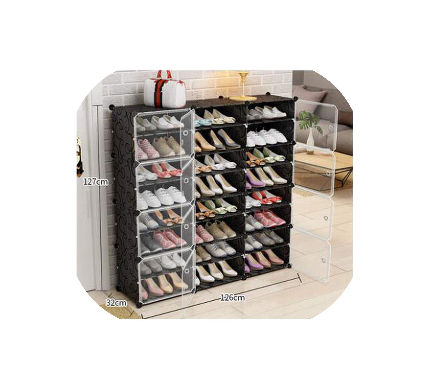 entertainment-moment Simple Shoe Economy Dust-Proof Dormitory Female Household Space Door Door Stora