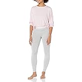 HUGO womens Unite Soft Jersey Long Sleeve and Legging Lounge Set