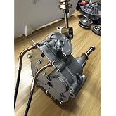 Go Kart Forward Reverse Gearbox Kit Compatible with 11-16 hp Engines, Works for 40 Series Torque Converter Predator 420CC 12T Sprocket 530 Pitch- 3/4" jackshaft