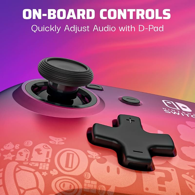 Switch Rematch cablato controller STAR SPECTRUM licenza ufficiale by Nintendo - Customizable buttons, sticks, triggers, and paddles - Ergonomic Controllers