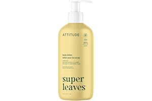 ATTITUDE Body Lotion, Made in Canada, EWG Verified Moisturizer, Vegan Skin Care Products, Non-Greasy, Hydrating for Dry Skin,