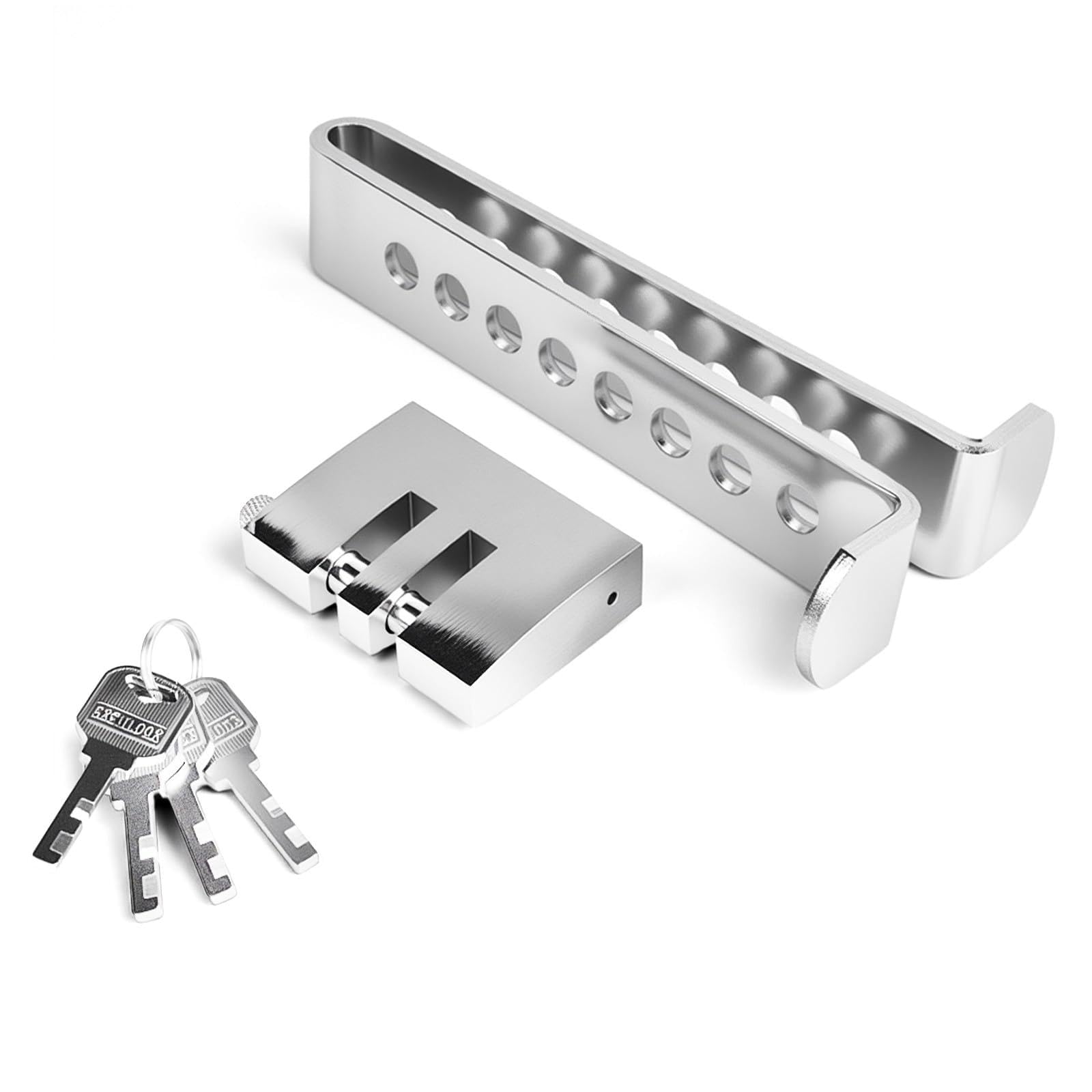 Photo 1 of 2026 Upgraded Anti-Theft Car Brake Pedal Lock,Portable Pedal Lock Anti Theft Car with 8-Hole Adjustable & 4 Keys,Heavy Duty Gas Pedals Locks for Enhancing Security System