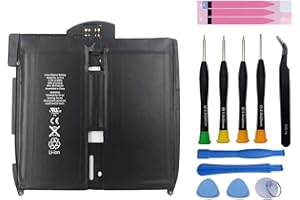 Pattaya New Replacement Battery A1315 Compatible with A1315 iPad 1 A1219, A1337 (1st Gen iPad A1315 Battery)