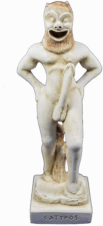 Satyre Sculpture Statue Grecque Antique Mythic Creature Artefact Amazon Fr Cuisine Maison