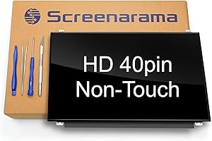 SCREENARAMA New Screen Replacement for Lenovo ThinkPad T420 E420 E420S (Glossy) 40pin HD 1366x768 LCD LED Display with Tools