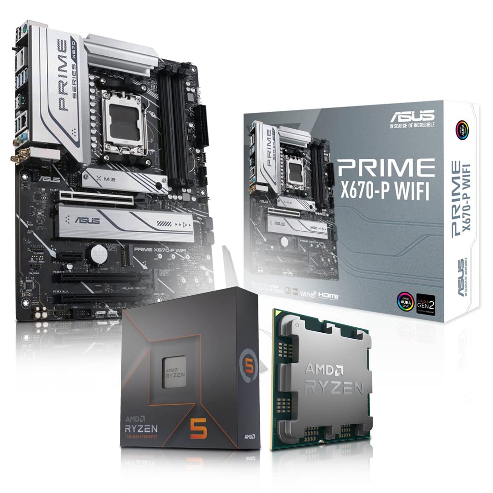 Mua Memory PC AMD Ryzen 5 7600X 6X 4.7GHz, 32GB DDR5, Prime X670-P WiFi ...