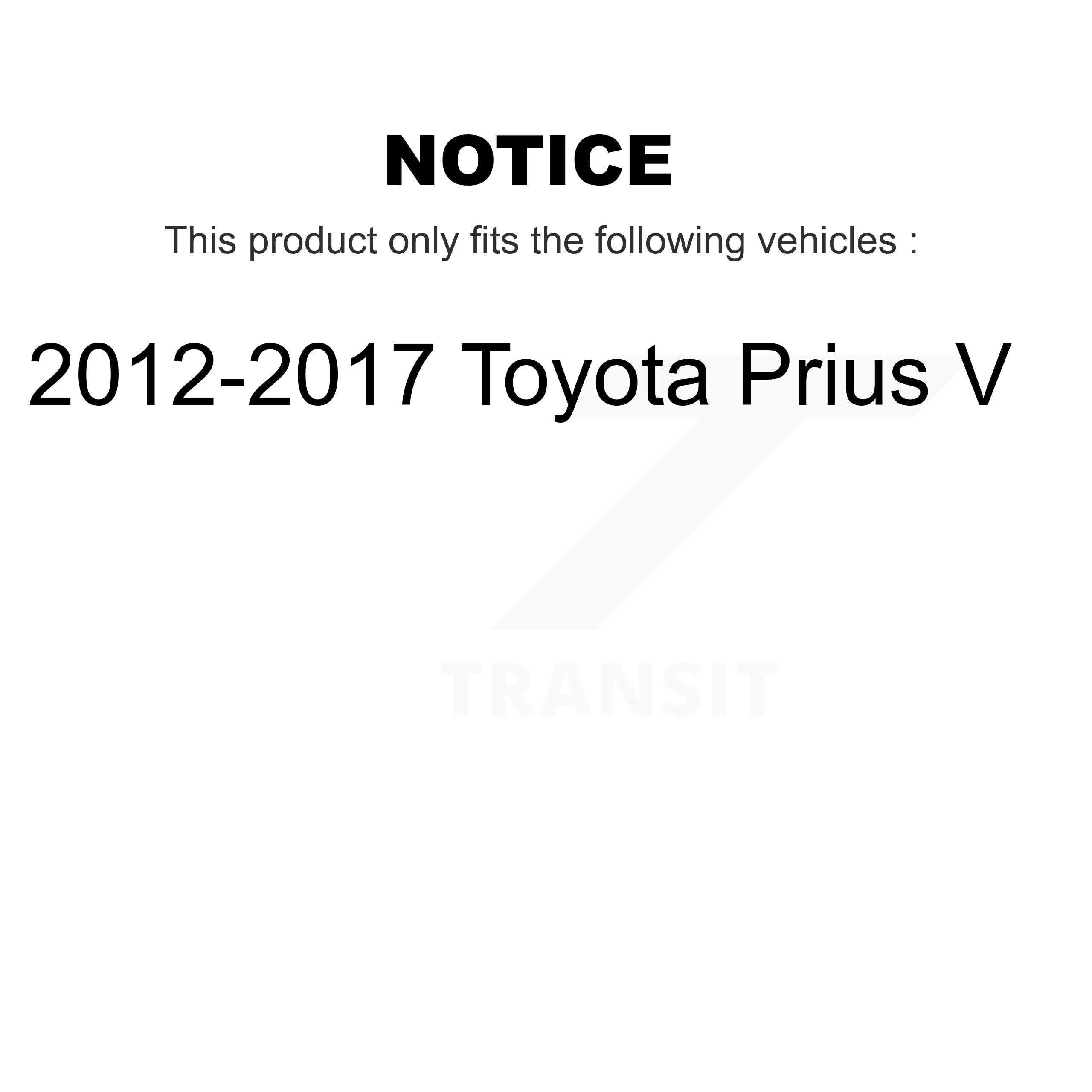 Transit Auto Front Rear Ceramic Brake Pads And