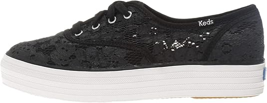 keds triple painted crochet cream