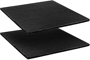 Tobaiwind 22''Oil Drain Splash Pad, Square No Splatter Pad Fit Most Oil Drain Anti Splash Oil Drain Mat, Oil Pan Splash Pad fit for Car Changing Oil Transmission Drain Pan, Black (2 Pack)