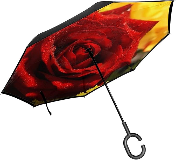 Red Roses Flower Rose Pictures Doublelayer inverted