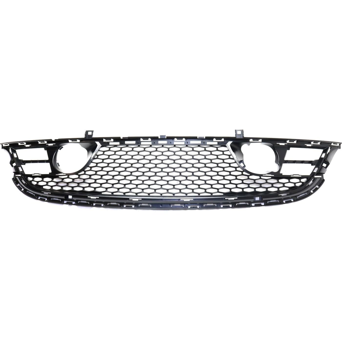 Photo 1 of **BOX HAS DAMAGE**YHB Black Front Lower Grille Compatible with 200 2015 2016 2017 Chrysler 200 w/Fog Lamps hole