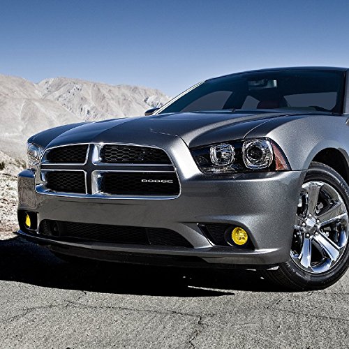 dodge charger fog light bulb replacement Compatible With Dodge Charger Challenger Pair Of Bumper Halo Ring