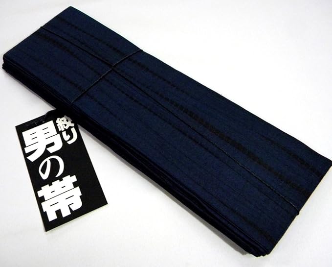 Amazon 角帯 兵児帯 両用男帯 正絹絞り浴衣帯 黒 紫 金茶 紺 グレー 紺 帯 通販