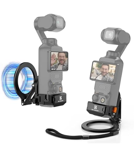 K&F Concept Magnetic Camera Mount With Action Camera Adapter, Magnetic...