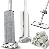 360 Hands-Free Self Wringing Floor Cleaning Mop | Self-cleaning, comes with 6 pads, easy maintenance, 51 inches