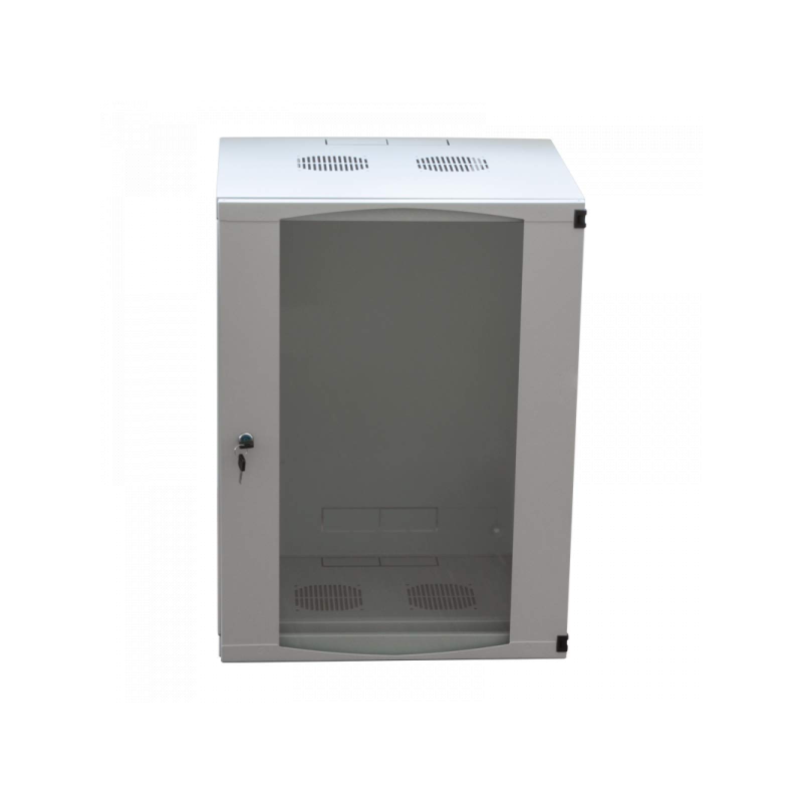 Logilink Professional W12F64G One-Piece Wall Enclosure, 19" Grey