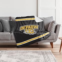 LOGOVISION DePauw University Blanket, 60x80 Primary