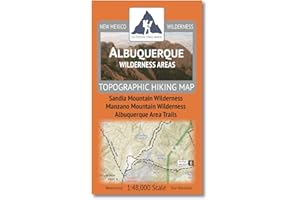 OUTDOOR TRAIL MAPS Albuquerque Wilderness Areas - New Mexico Hiking (2023)