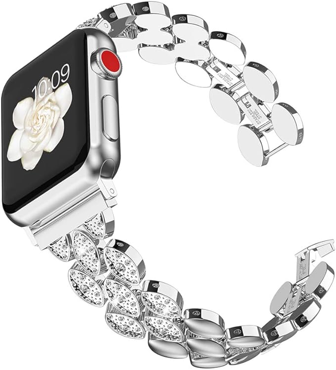 Glebo Fancy Band Compatible with Apple Watch Band 38mm 40mm