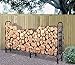 Landmann USA Landmann 82433 8-Foot Firewood Log Rack Only, 8-Feet