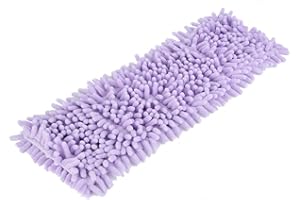 Dust Mop for Floor, Microfiber Mop Replace Cloth Heads Dry Wet Flat Mops with a Extra Chenille Refill Mopping Pad for Tile Fl