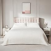 WSOFRLAC Luxury Velvet Quilt Set King Size, Comforter Set with Pillow Shams, Soft Lightweight Bedspread Coverlet Bedding Sets for All Seasons, Beige